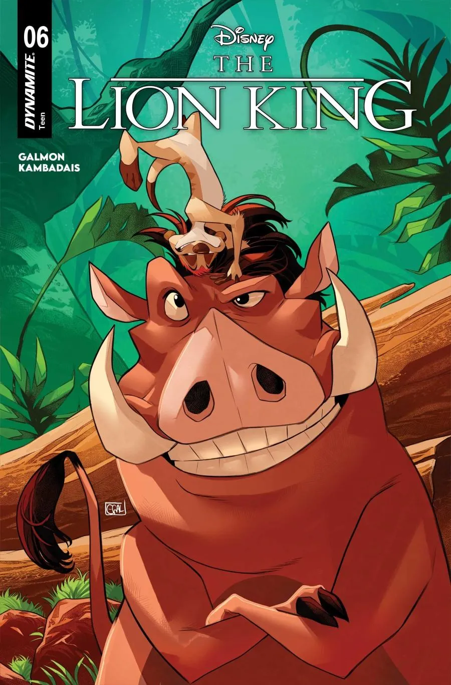 Cover of The Lion King #6