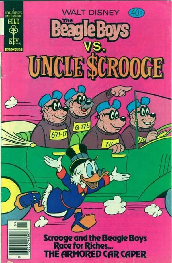 Cover of Walt Disney the Beagle Boys versus Uncle Scrooge #3
