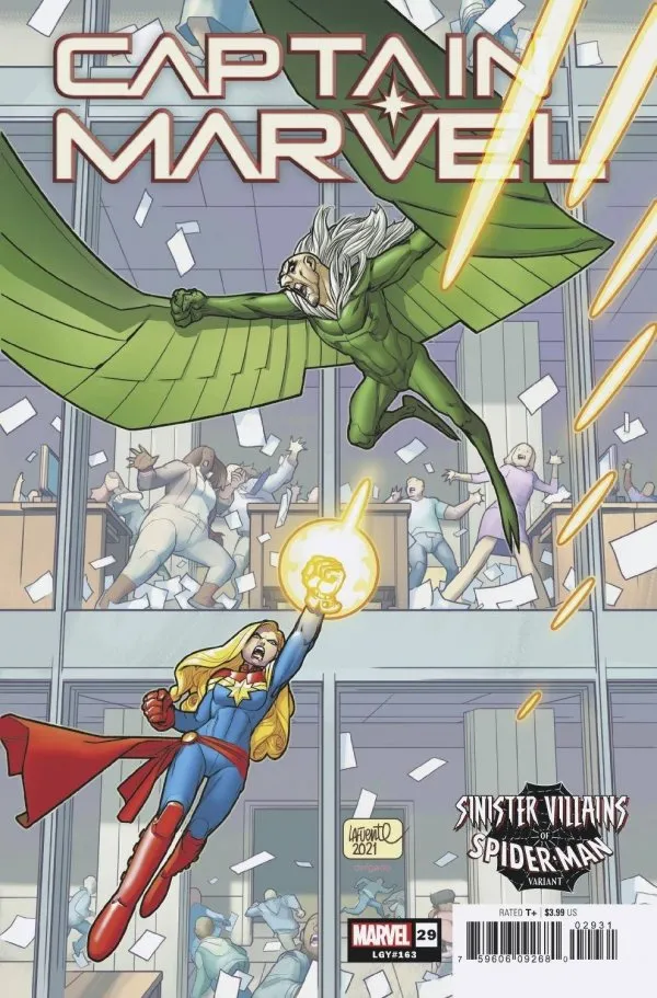 Cover of Captain Marvel #29 (163)