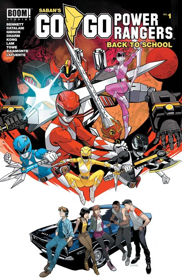 Cover of Saban's Go Go Power Rangers: Back to School #1