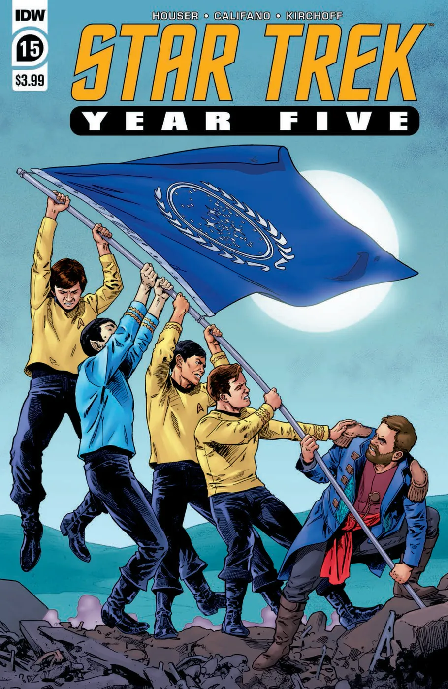 Cover of Star Trek: Year Five #15