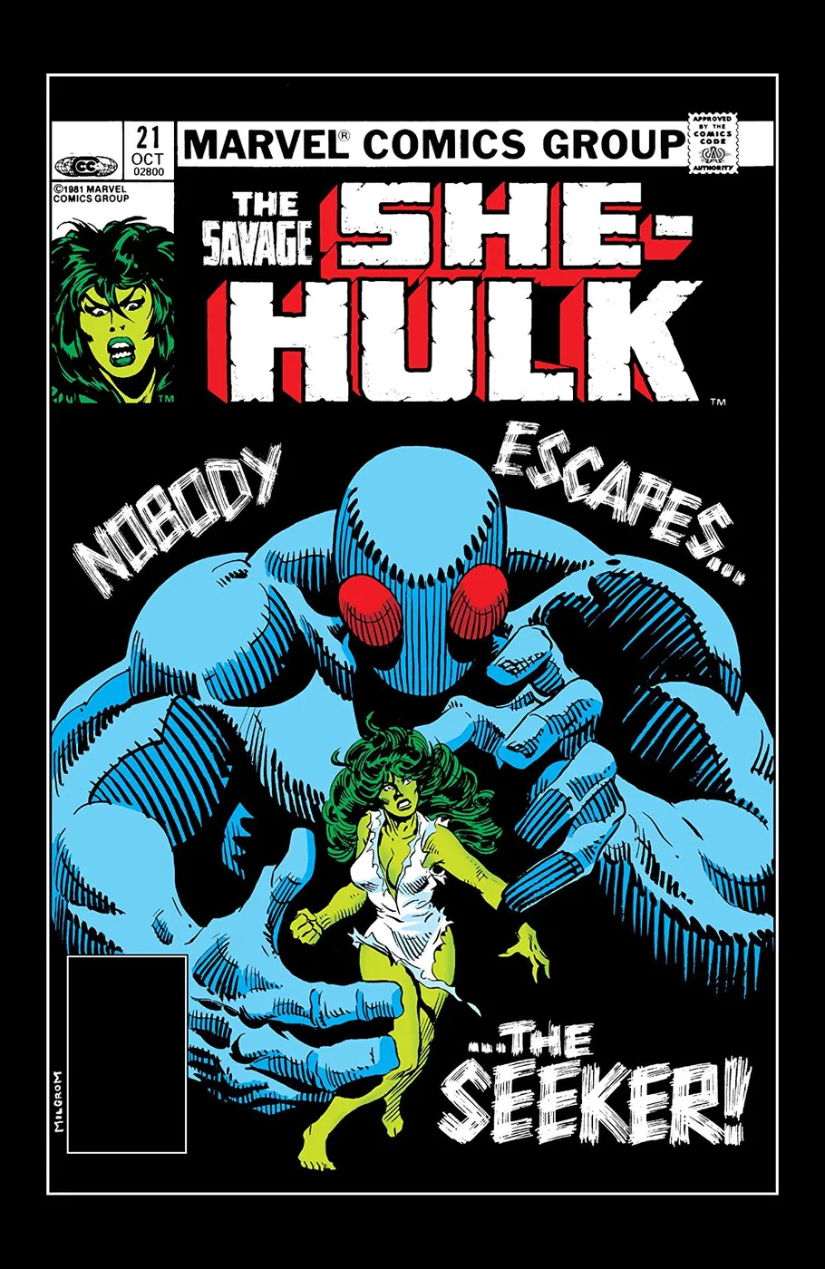Cover of The Savage She-Hulk #21