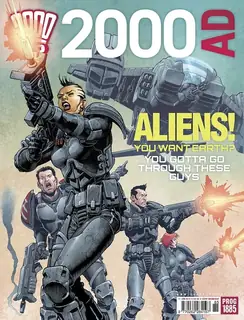 Cover of 2000 AD #1885