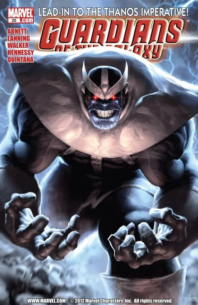 Cover of Guardians of the Galaxy #25