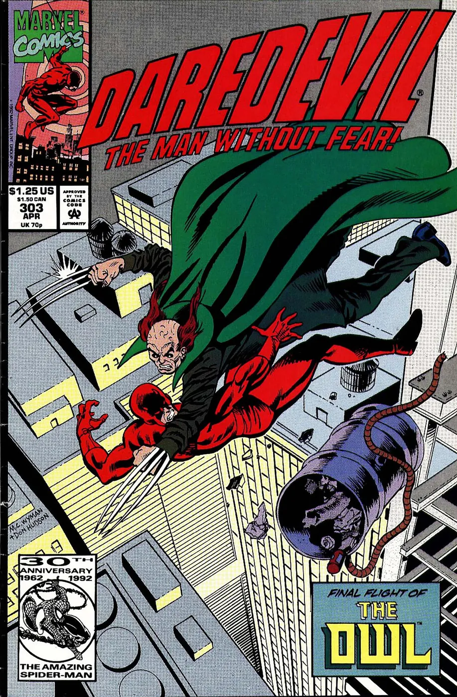 Cover of Daredevil #303