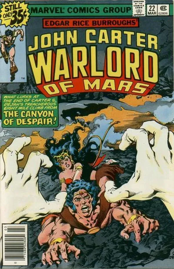 Cover of John Carter, Warlord of Mars #22
