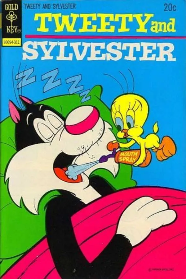 Cover of Tweety and Sylvester #34