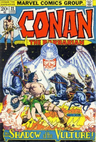 Cover of Conan the Barbarian #22