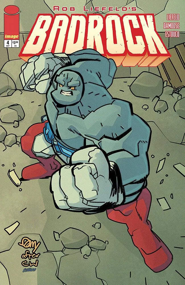 Cover of Badrock #4