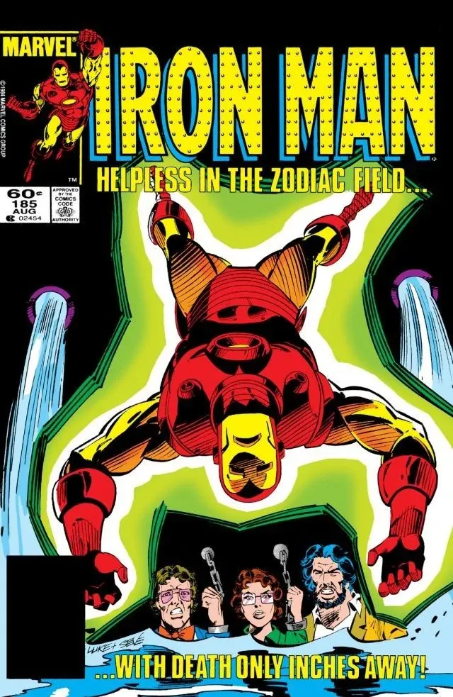 Cover of Iron Man #185