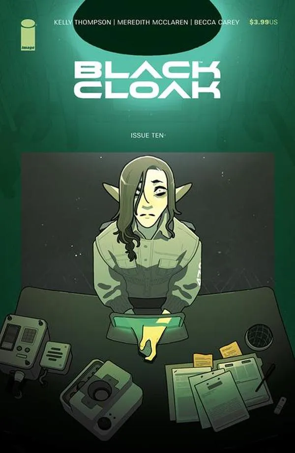 Cover of Black Cloak #10