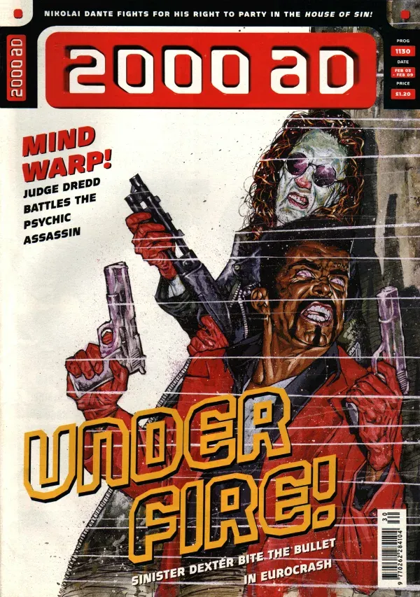 Cover of 2000 AD #1130