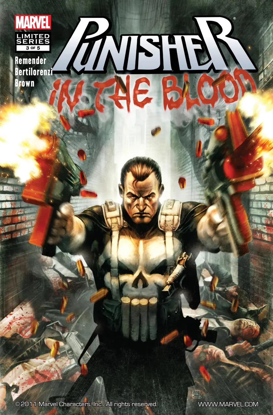Cover of Punisher: In the Blood #3