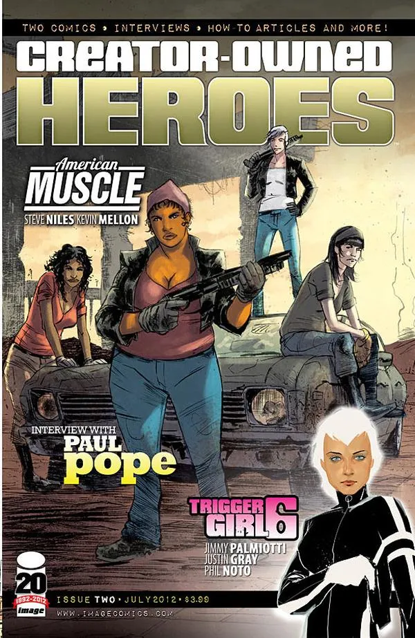 Cover of Creator-Owned Heroes #2