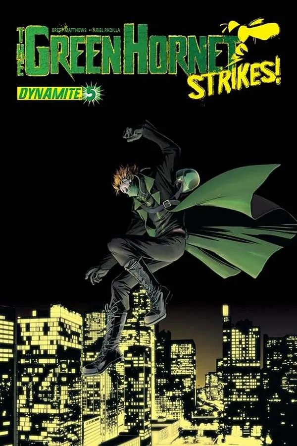 Cover of The Green Hornet Strikes! #5