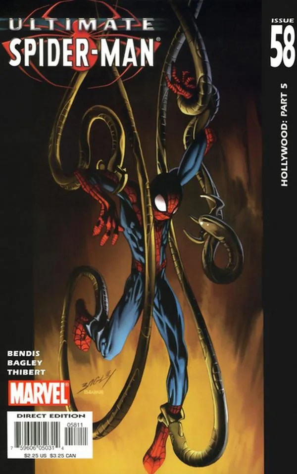 Cover of Ultimate Spider-Man #58