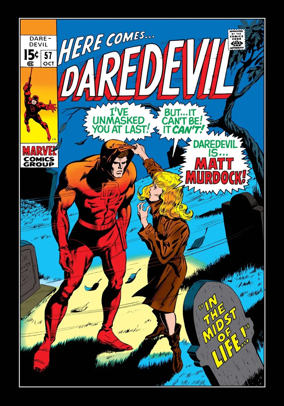 Cover of Daredevil #57