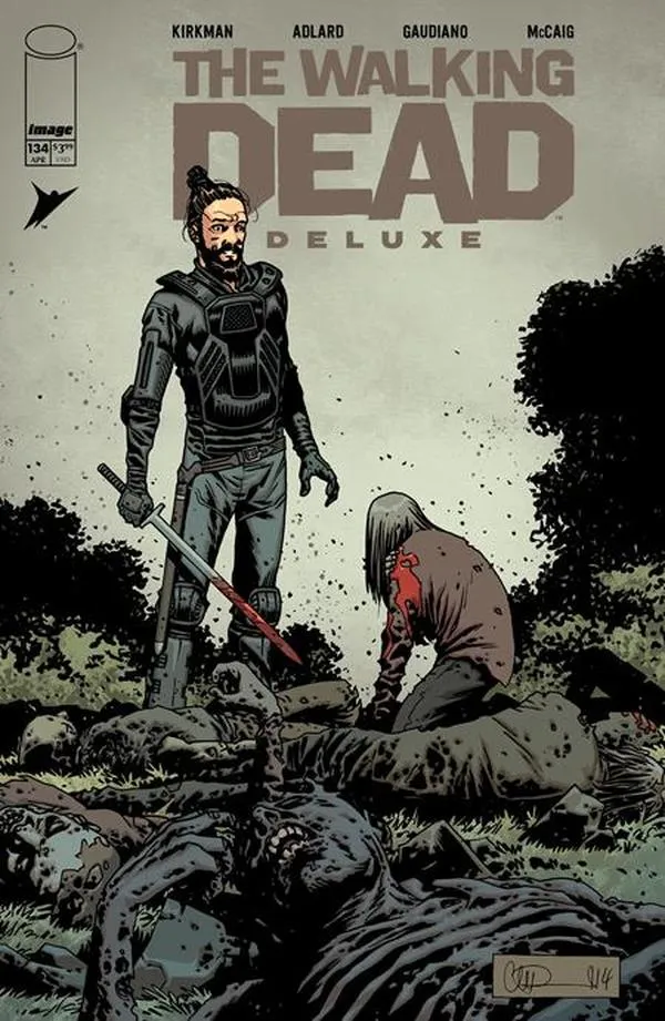 Cover of The Walking Dead Deluxe #134