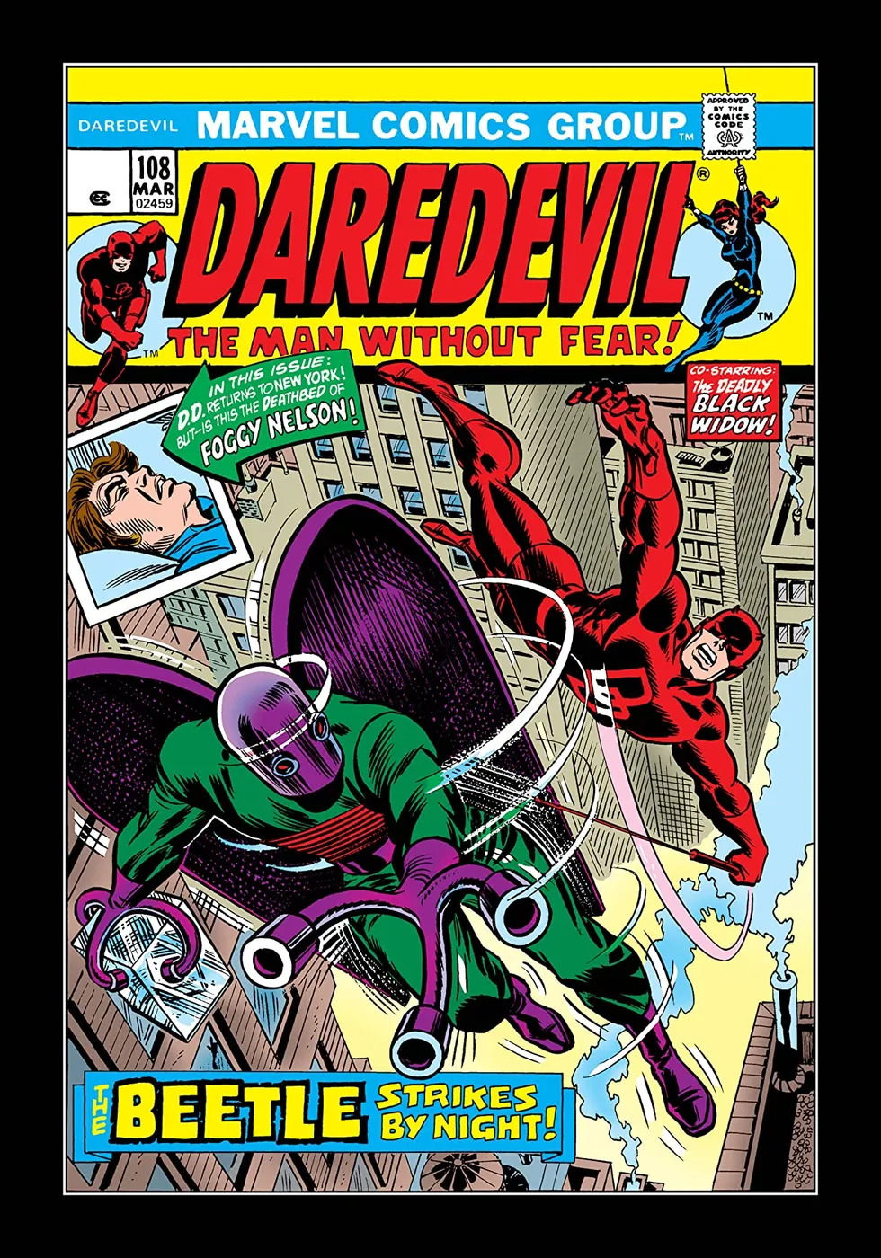 Cover of Daredevil #108