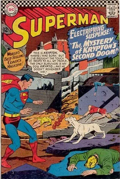 Cover of Superman #189