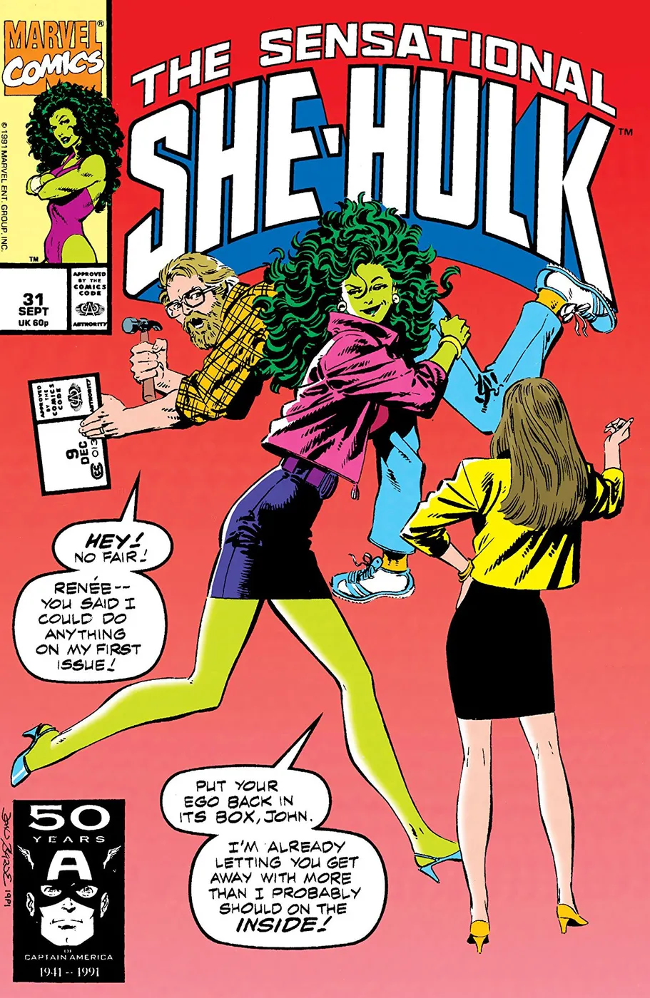 Cover of The Sensational She-Hulk #31