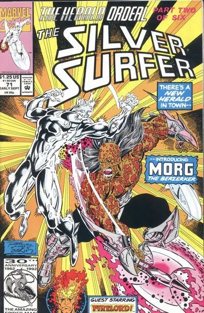 Cover of Silver Surfer #71