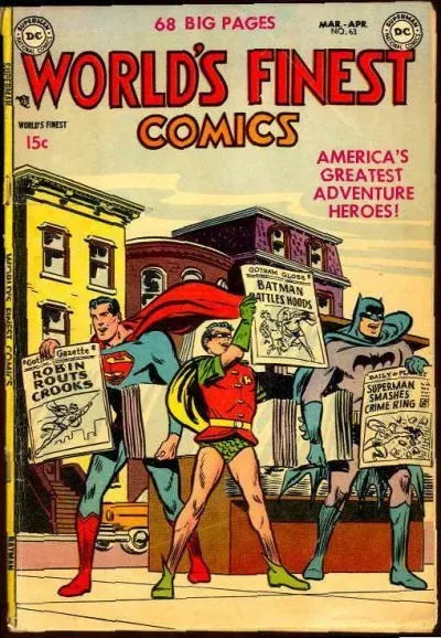 Cover of World's Finest Comics #63