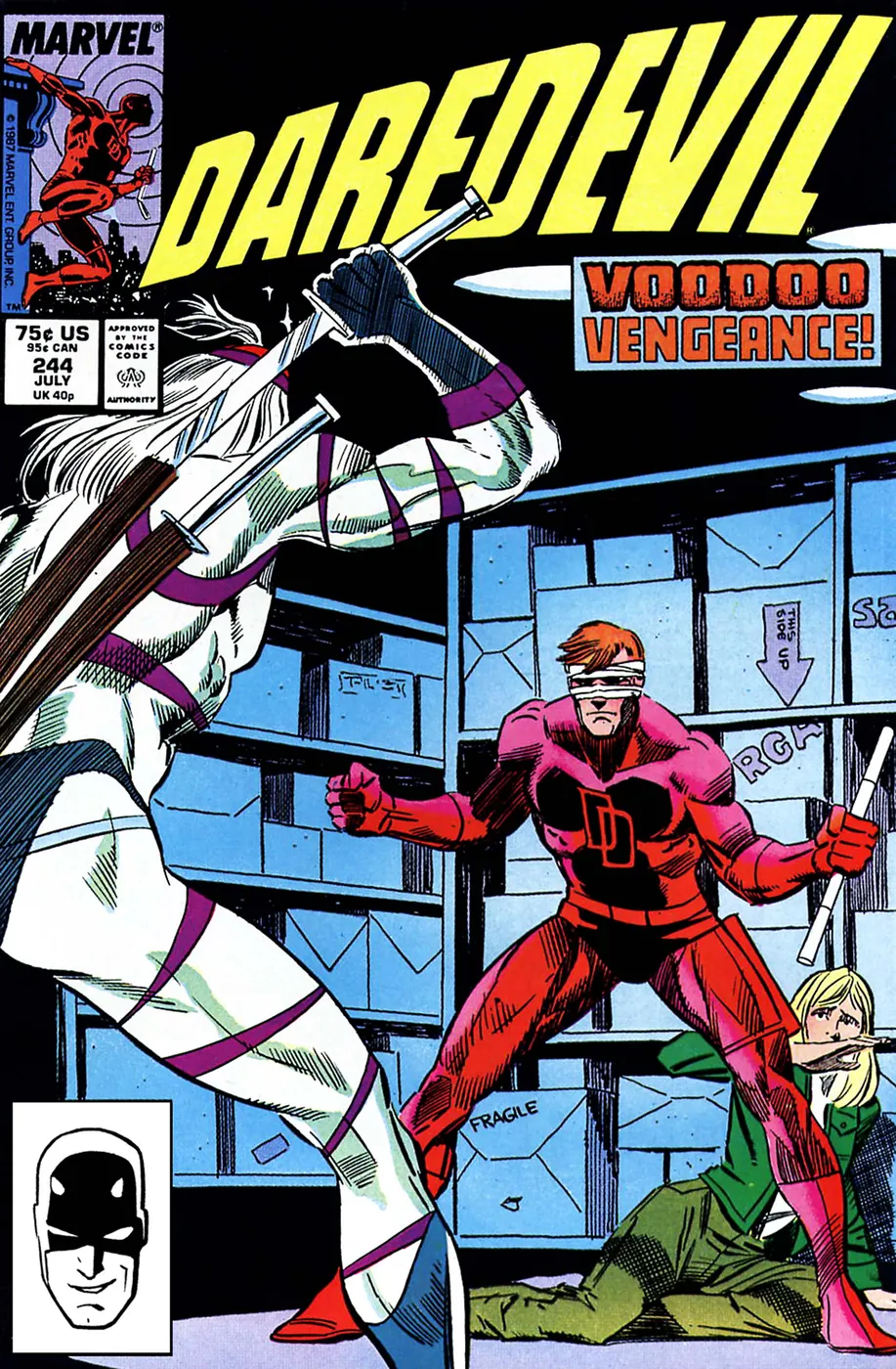 Cover of Daredevil #244