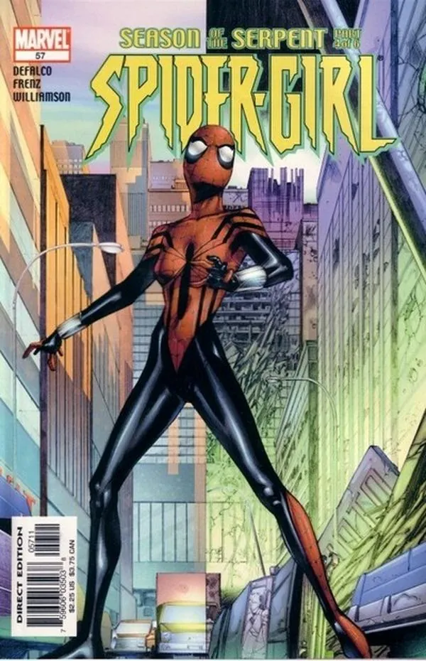 Cover of Spider-Girl #57