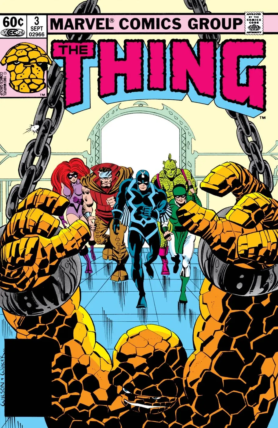 Cover of The Thing #3