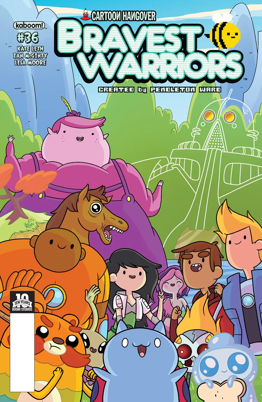 Cover of Bravest Warriors #36