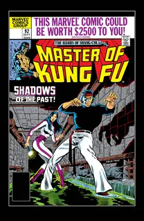 Cover of Master of Kung Fu #92