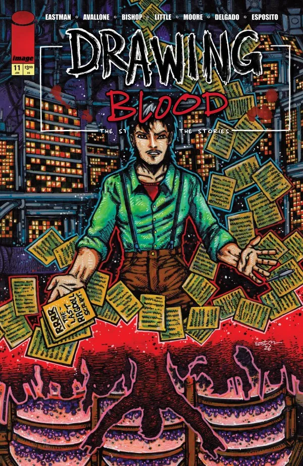Cover of Drawing Blood #11