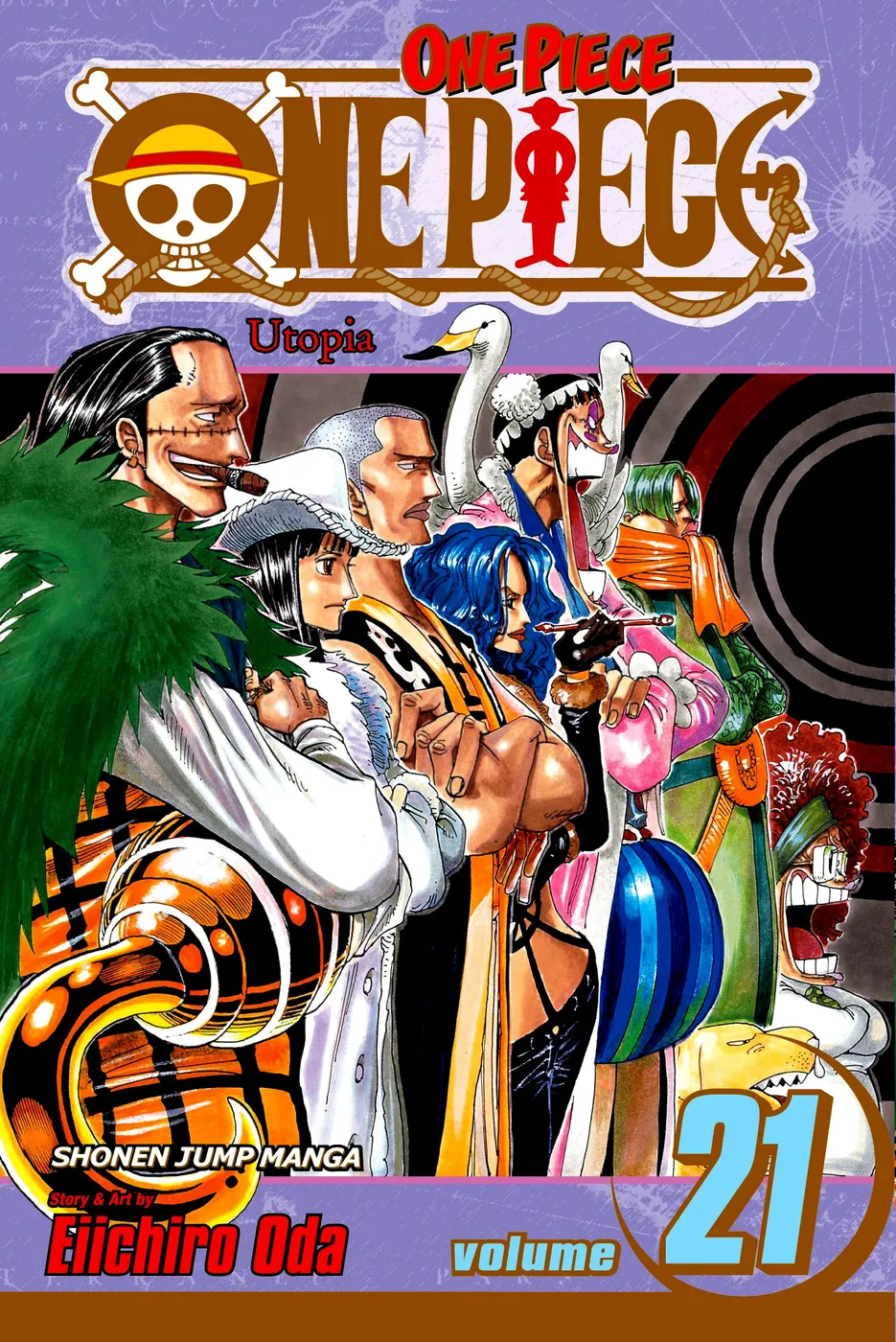 Cover of One Piece #21