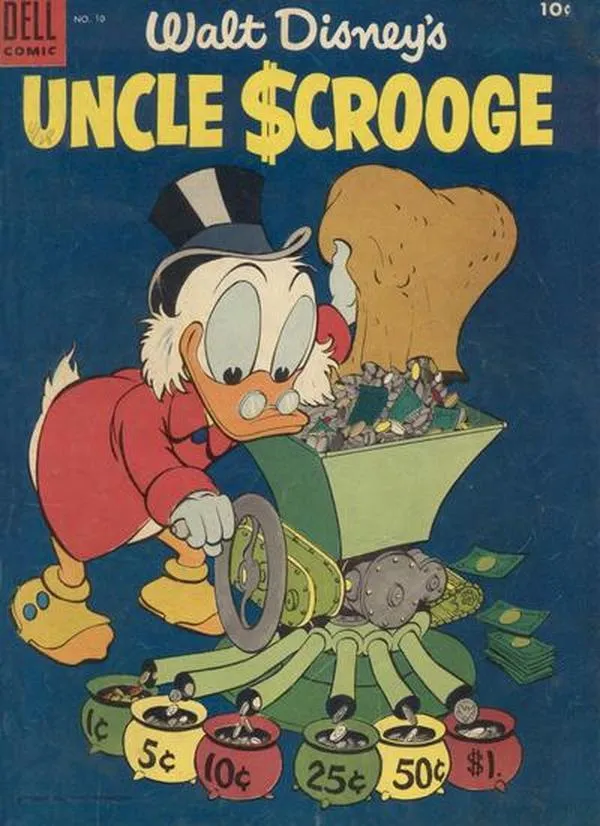 Cover of Walt Disney's Uncle Scrooge #10