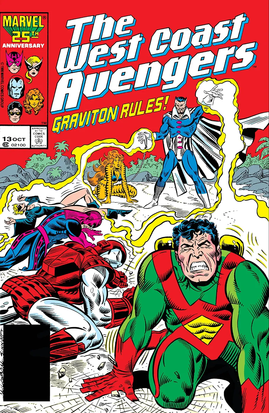 Cover of West Coast Avengers #13