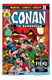 Cover of Conan the Barbarian #40