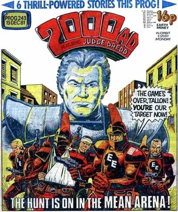 Cover of 2000 AD #243
