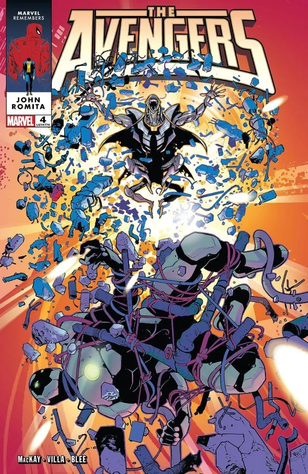 Cover of Avengers #4 (770)