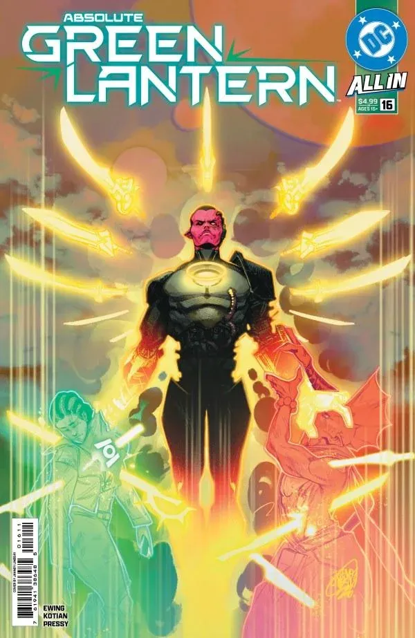 Cover of Absolute Green Lantern #16