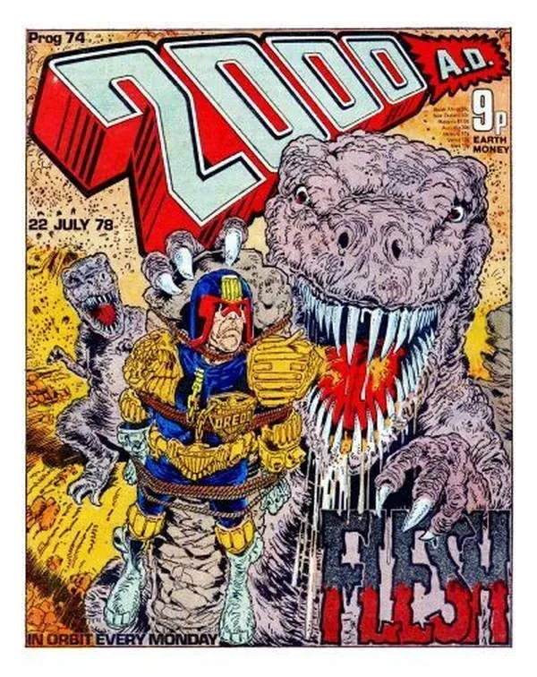 Cover of 2000 AD #74