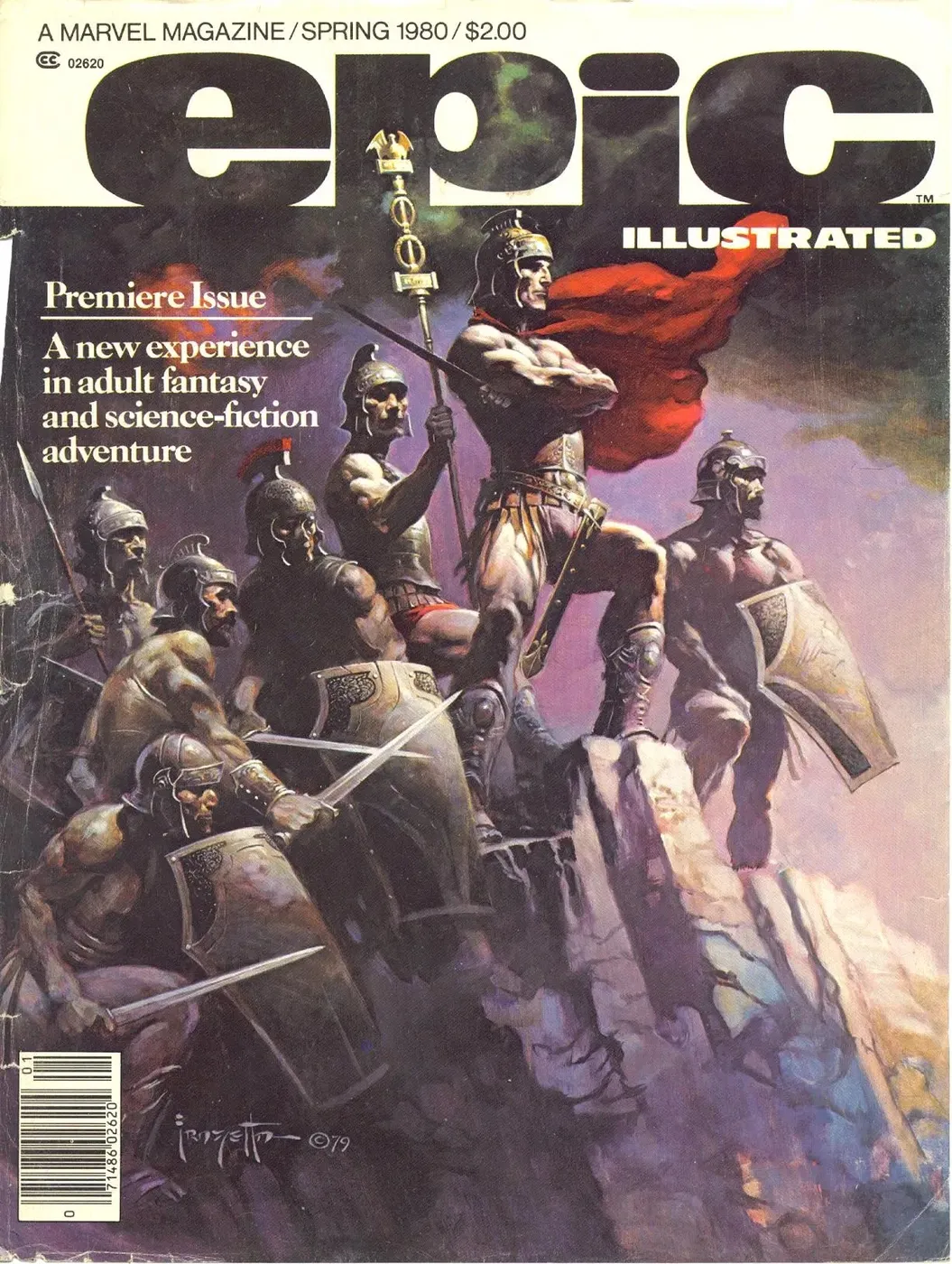 Cover of Epic Illustrated #1