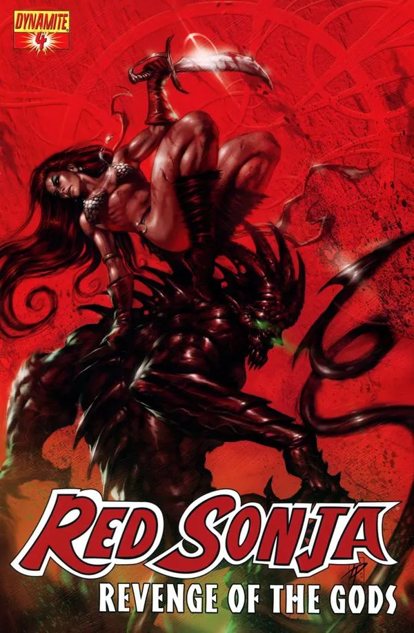 Cover of Red Sonja: Revenge of the Gods #4