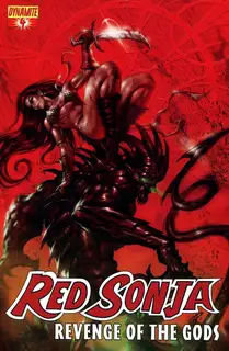 Cover of Red Sonja: Revenge of the Gods #4