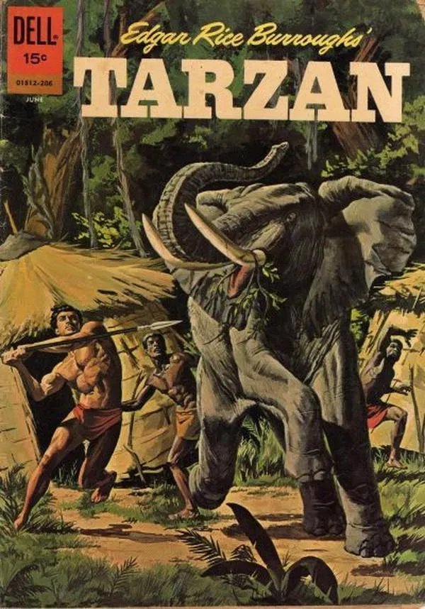 Cover of Edgar Rice Burroughs' Tarzan #130