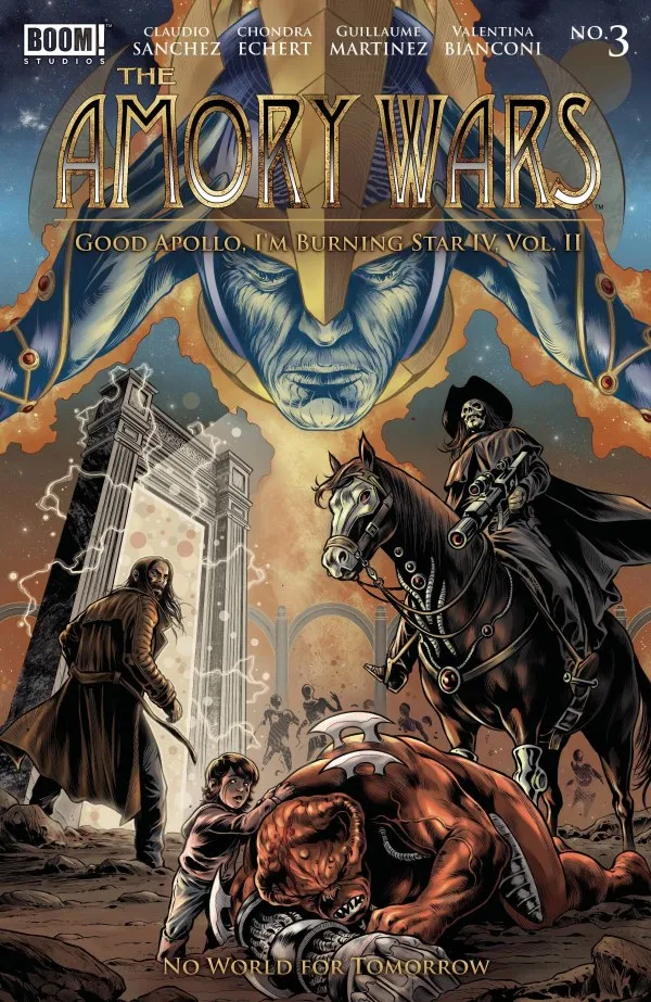 Cover of The Amory Wars: Good Apollo, I'm a Burning Star IV, Volume II - No World for Tomorrow #3