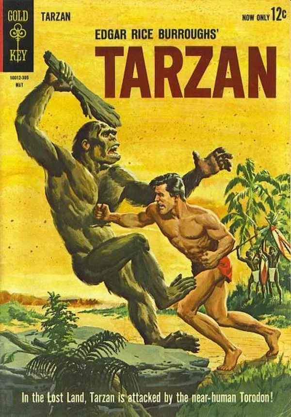 Cover of Edgar Rice Burroughs' Tarzan of the Apes #135