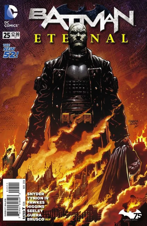 Cover of Batman Eternal #25