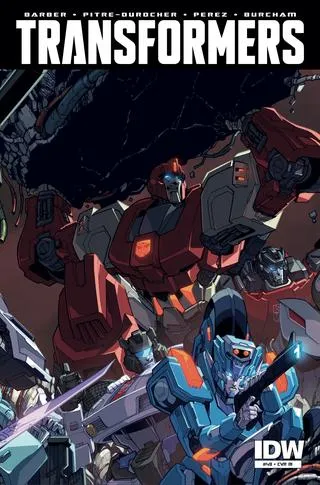 Cover of The Transformers #49