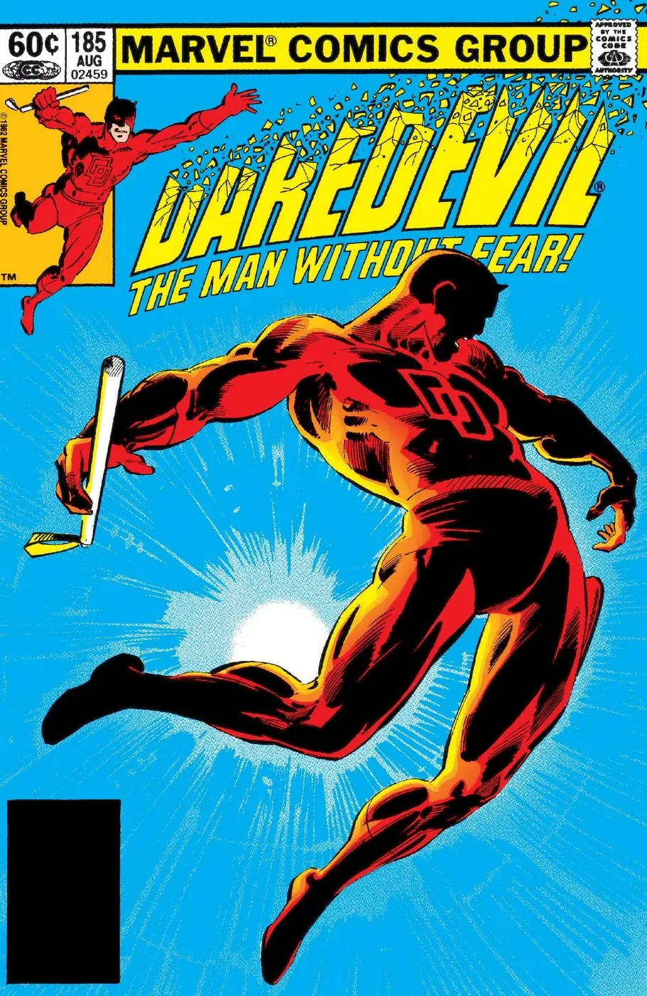 Cover of Daredevil #185